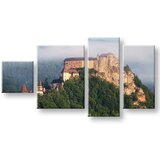  Slike na platnu 4-delne slovaška SK010E40 (moderne slike na) | shoptok.hr