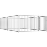 vidaXL Zunanji pasji boks 200x400x100 cm Cene