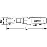 Ks Tools Zelo zmogljiva pnevmatska preklopna raglja 1/2'' MONSTER, v prostem teku 300 vrt./min, maks. 6,3 bar | Shoptok.si