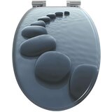  WC daska Siva 44 x 38 cm MDF ploča | shoptok.hr