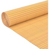 Dvostrana vrtna ograda PVC 90x500 cm žuta | Eponuda.com