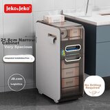  Jeko&Jeko Ormarić za kupatilo, 2 nivoa, 22cm, Beli Cene