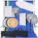 vidaXL Komplet za osvetljevanje za fotografski studio Cene