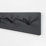 Spinder Design Črn kovinski stenski obešalnik Pull – | Shoptok.si
