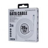 Remax USB kabel Marlik RC-183i PD 20W brzo punjenje Type-C za iPhone Lightning bijeli 2m Cijene