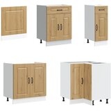  11-dijelni set kuhinjskih ormarića Kalmar konstruiranog drva | shoptok.hr