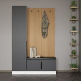 Woody Fashion noah - 8330 anthracite hall stand Cene