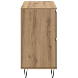 vidaXL Komode 3 pcs hrast artisan 180 x 35 x 70 cm Konstruirano drvo | shoptok.hr