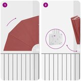  Sklopiva bočna tenda terakota 140 x 140 cm | shoptok.hr