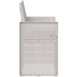  Vrtne stolice za blagovanje 2 pcs Bijela i antracit PP | shoptok.hr