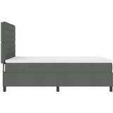 Box Vzmetnica s škatlo temno siva 140x190 cm Tkanina | Shoptok.si