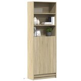  Visoka komoda LED boja hrasta 69x32,5x200 cm konstruirano drvo | shoptok.hr
