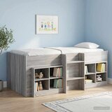  Kreveta za visoko spavanje djece 2 pcs Siva Sonoma 90 x 200 cm | shoptok.hr