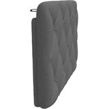  Jastuk za uzglavlje tamnosivi 80 cm od tkanine | shoptok.hr