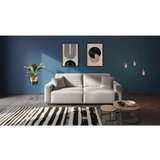 Ghado Kremno bela raztegljiva sedežna garnitura 237 cm Hesto – | Shoptok.si