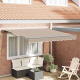 vidaXL retraktilna tenda bež 350x250 cm | Shoptok.si