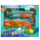  set blaster narandžasto-zeleni i naočare Cene