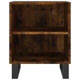  Noćni ormarić boja hrasta 40 x 30 x 50 cm od konstruiranog drva | shoptok.hr