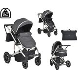 Cangaroo kolica za bebe thira grey, 0m+