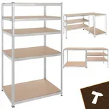 Metalna Montažna Polica 180x100x60cm 5x200kg