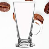 springos staklene čaše za latte s ručkom 280 ml, 6 kom | shoptok.hr