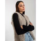 Wool Fashion Italia Vest-AT-KZ-21501.22P-light gray | Shoptok.si
