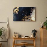  Slika - Marble and navy blue – abstract textured pattern inspired by the starry sky 30x20 Akustična | shoptok.hr