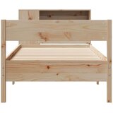 vidaXL Knjižna postelja brez vzmetnice 90x200 cm trdna borovina | Shoptok.si