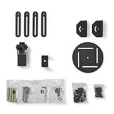 PJCM100BK 10kg nagibni vrtljivi jekleni stropni nosilec za projektorje, Črna, (5000064041) | Shoptok.si