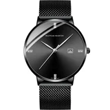 Moške Ure HM - 41353 - Črna / Srebrna
