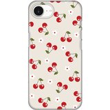 maska za iphone 16e 6.1 cherry and flowers silikonska print | ePonuda.com