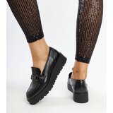Gemre Black wedge moccasins Oili | Shoptok.si
