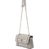 Guess Torba za čez ramo 'EMILEE' kamen / črna | Shoptok.si