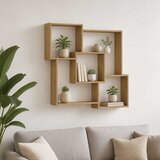  Zidna polica 98 x 17 x 91 cm Prerađeno drvo | shoptok.hr