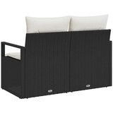  Vrtni kauč s jastukom 120 x 62 x 69 cm poliratan | shoptok.hr