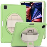 NIKCORP Ovitek za iPad Air 5 / Air 4 / Pro 11 s 360-stopinjskim vrtljivim stojalom, držalom za pisalo in ročajem, zelen, odporen na udarce, (5000139017) | Shoptok.si