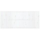  Zidno uzglavlje bijelo 204 x 3 x 90 cm od masivne borovine | shoptok.hr