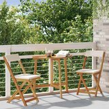  Vanjske bistro stolice 2 pcs Krem bijela 40 x 53 x 80 cm | Eponuda.com