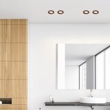  led ugradna svetiljka woody spot LED/5,5W/230V 4000K trešnja, prečnik 10 cm | Eponuda.com