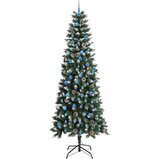  Umjetno božićno drvce Zelena 240 cm PVC, plastika i čelik | shoptok.hr