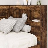  Skladišno uzglavlje Dimljeni hrast 100 cm Konstruirano drvo | shoptok.hr