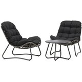 Venture Home Cala vrtni lounge set, tamnosivi Slike