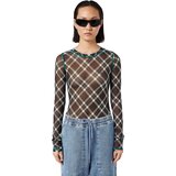 Diesel T-shirt - T-SIELITO T-SHIRT black Cene