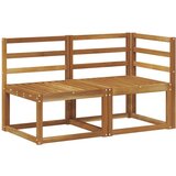 Vanjski srednji i kutni kauč 2 Komad Prirodna - Prirodna 1x srednji +1x kut | shoptok.hr