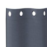  Zavjese sa zavjesama 2 pcs Antracit 175 x 140 cm Poliester | shoptok.hr