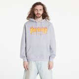 Thrasher Sweatshirt Flame Logo Hoody Melange Grey S | Shoptok.si