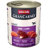 animonda GranCarno Original Adult 6 x 800 g - Govedina in jagnjetina Cijene