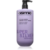 Super Silver No Yellow Shampoo šampon protiv žutih tonova za plavu i sijedu kosu 1000 ml