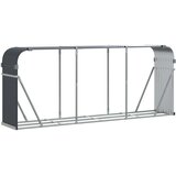 vidaXL Nosilec za polena antraciten 234x45x100 cm pocinkano jeklo | Shoptok.si