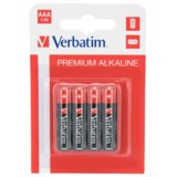 Alkalne baterije AAA Verbatim, 4/1, 1.5V Cijene